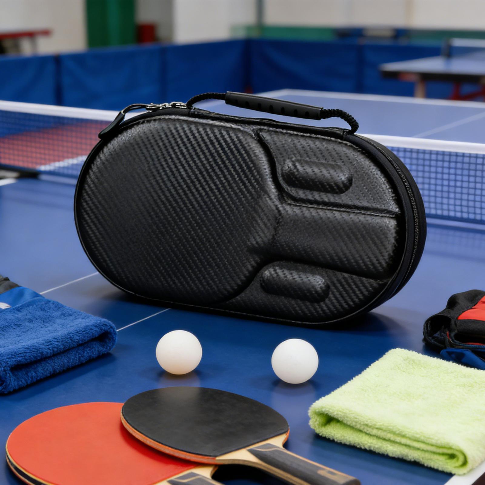 Table Tennis Kit Bag - Duurzame tafeltennisracket-organizer tas, lichtgewicht sporttas, praktische