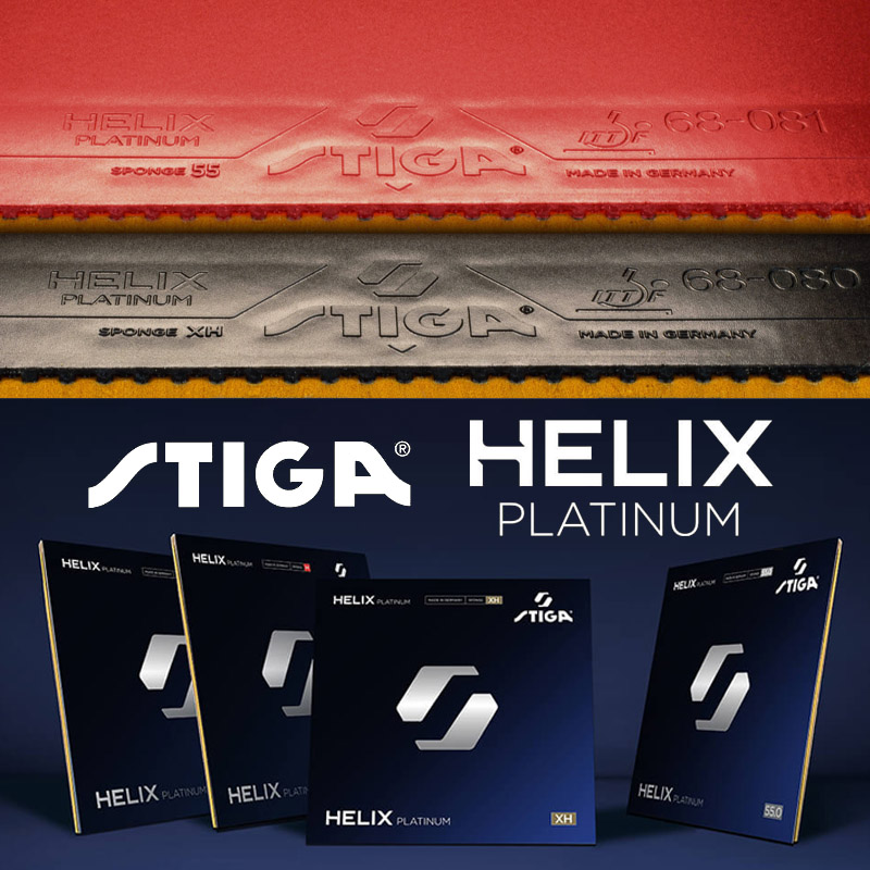 Table Tennis Joola - STIGA HELIX Platinum Series Tafeltennisrubber High