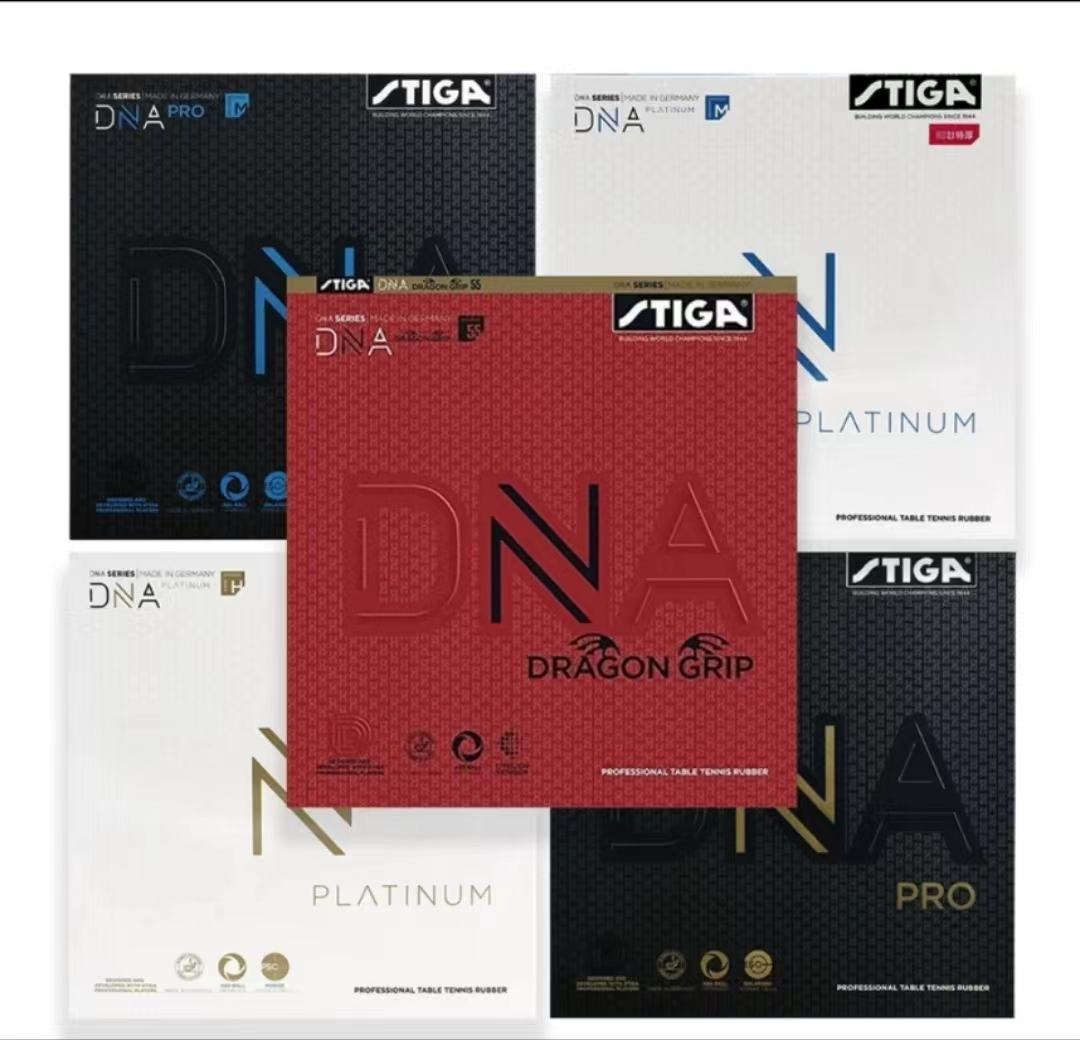 Table Tennis Joola - STIGA DNA Red Dragon Tafeltennisrubber Hoge