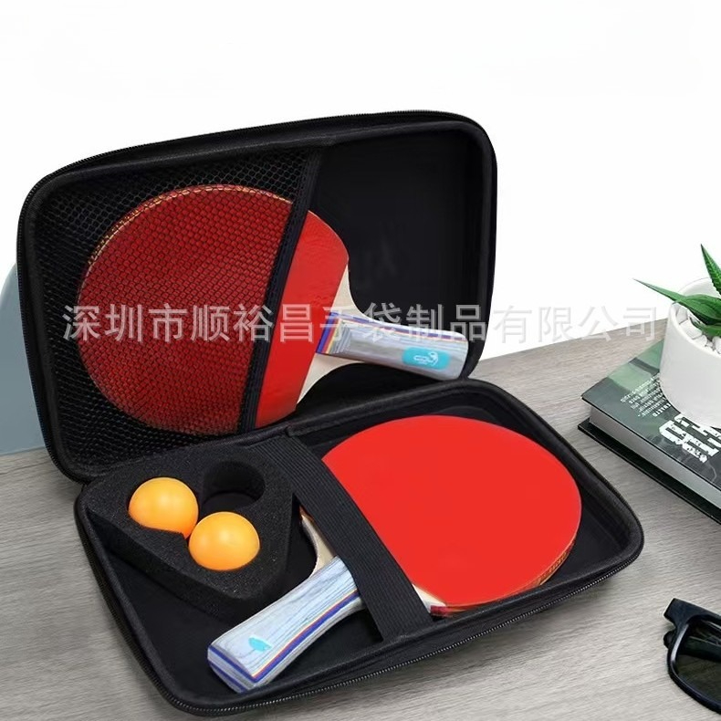 Table Tennis Ace - Opbergtas voor tafeltennisracket met twill PU-materiaal,