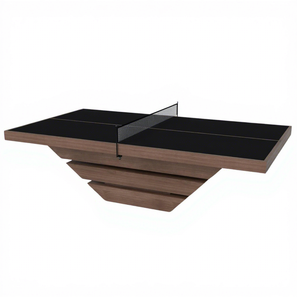 Table Tennis Logo Free - Hoge kwaliteit moderne massief houten binnentafeltennistafel,
