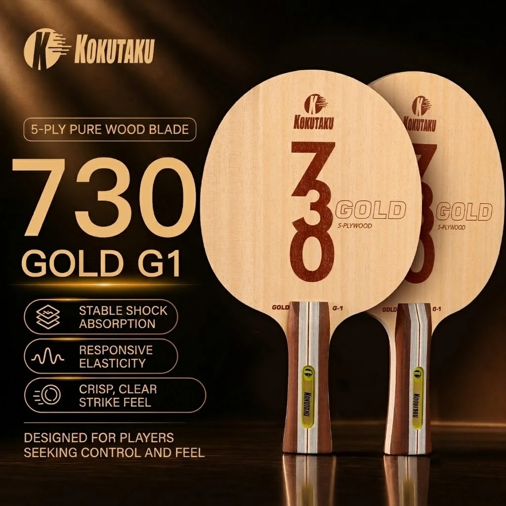 Table Tennis Launcher - Kokutaku Tafeltennisbat FL 730 G1 5-laags