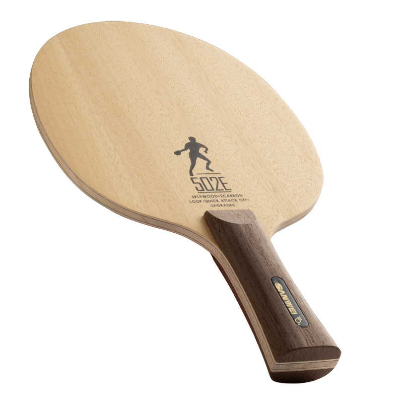 Table Tennis Custom Bat - SANWEI 502E Tafeltennis Blade Racket Carbon