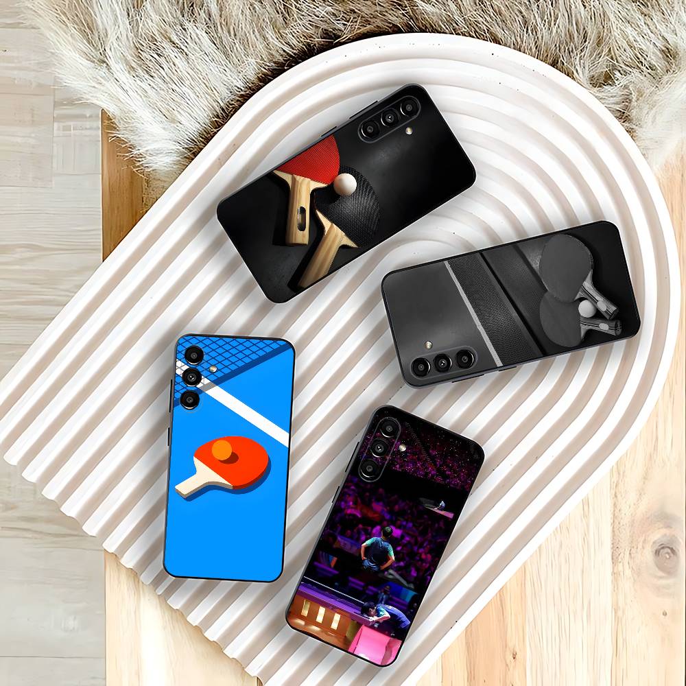 Table Tennis Logo Free - Tafeltennis Racket Ping Pong Telefoon Case