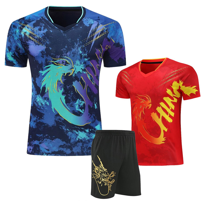 Table Tennis Logo Free - Aangepaste tekst Logo Nieuwste CHINA Dragon