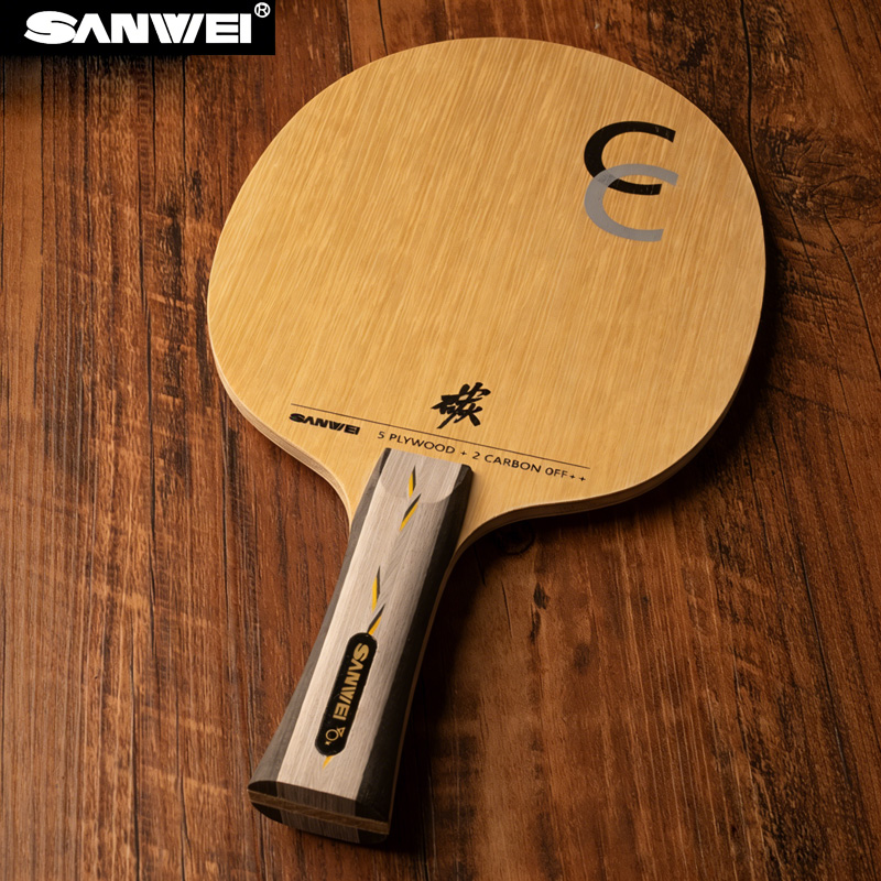 Table Tennis Custom Bat - SANWEI CC CLASSIC Carbon Tafeltennisbat Racket