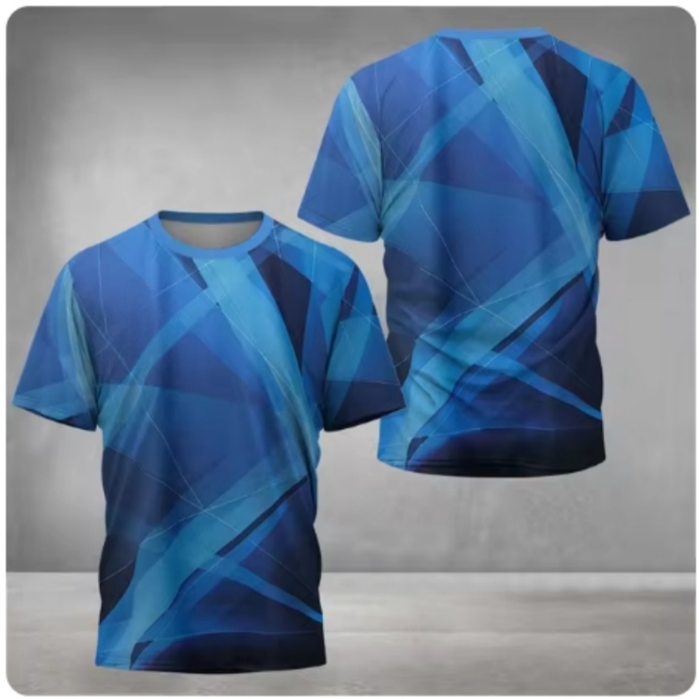 Table Tennis Outfit - Trainingskleding voor volwassen mannen, zomer, lichtkleurig,