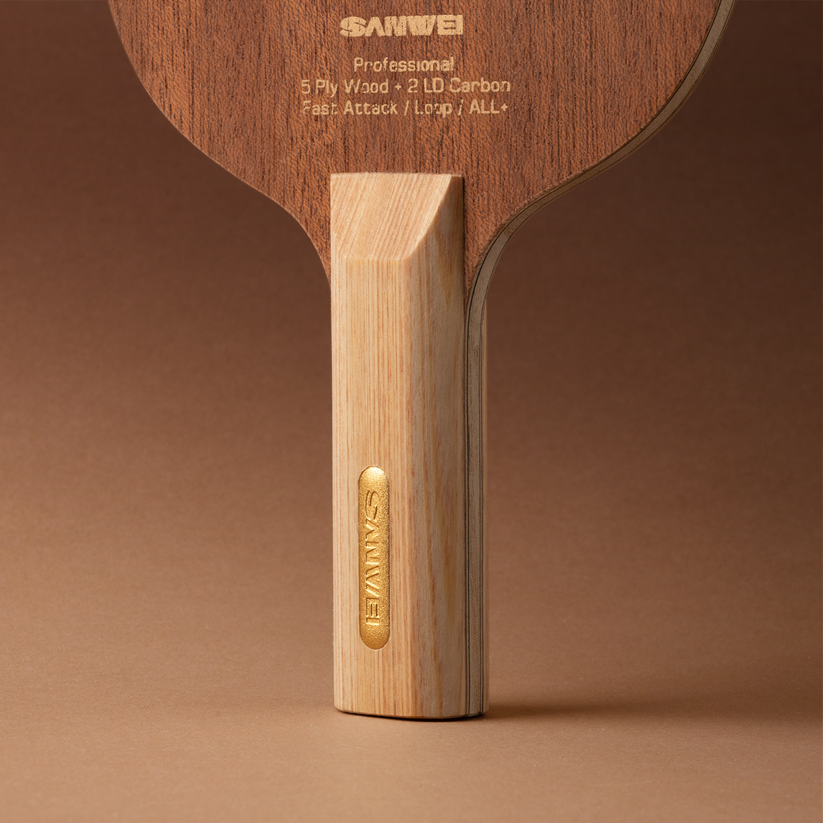 SANWEI TOKSPIN Sapele Carbon T - Table Tennis Custom Bat recensie en prijs