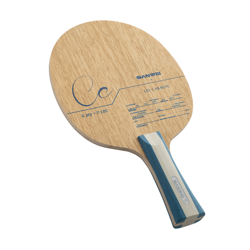 SANWEI CC CARBON Tafeltennis B - Table Tennis Custom Bat recensie en prijs