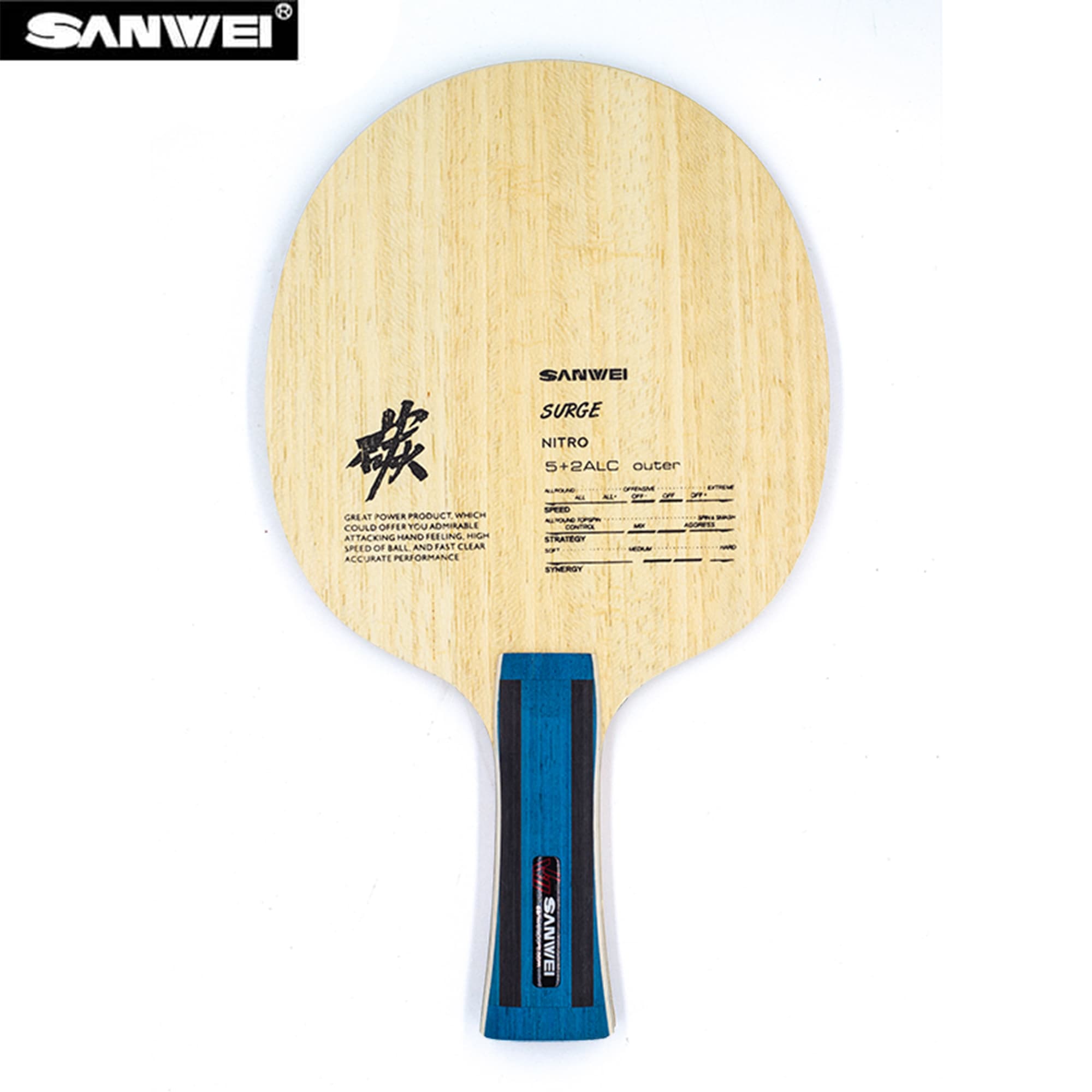 SANWEI Nitro ALC Tafeltennisbl - Table Tennis Launcher recensie en prijs