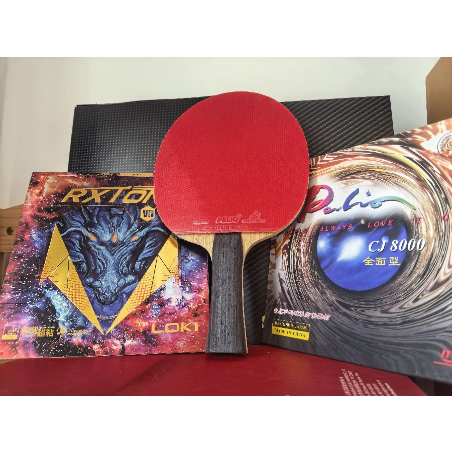 LOKI Kylin K6 Carbon Tafeltenn - Table Tennis Custom Bat recensie en prijs