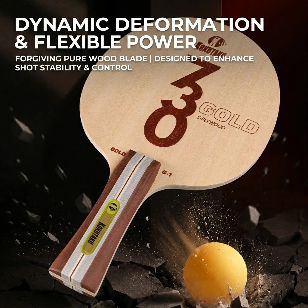 Kokutaku Tafeltennisbat FL 730 - Table Tennis Launcher recensie en prijs