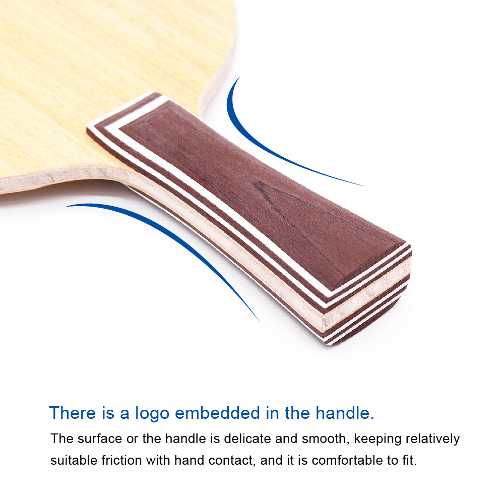 OEM Custom Tafeltennis Blade A - Table Tennis Logo Free recensie en prijs