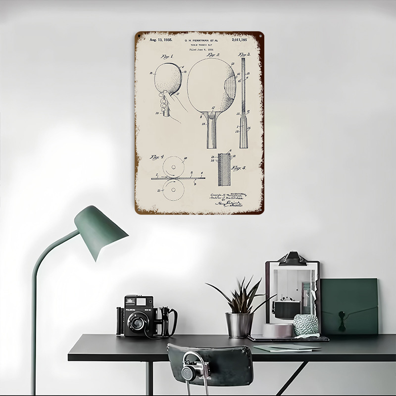 Tafeltennisbat Patent Metalen  - Table Tennis Custom Bat recensie en prijs