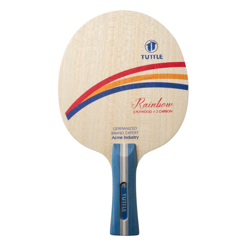 TUTTLE Rainbow Carbon Tafelten - Table Tennis Custom Bat recensie en prijs