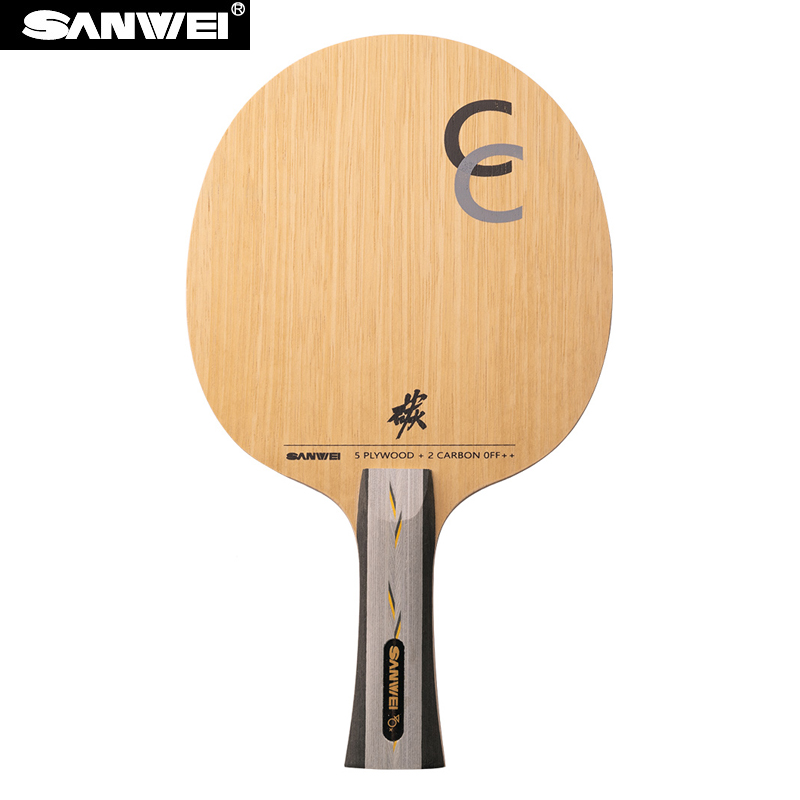 SANWEI CC CLASSIC Carbon Tafel - Table Tennis Custom Bat recensie en prijs