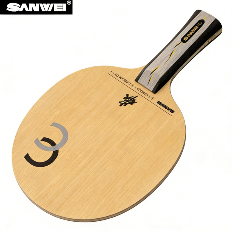SANWEI CC CLASSIC Carbon Tafel - Table Tennis Custom Bat recensie en prijs