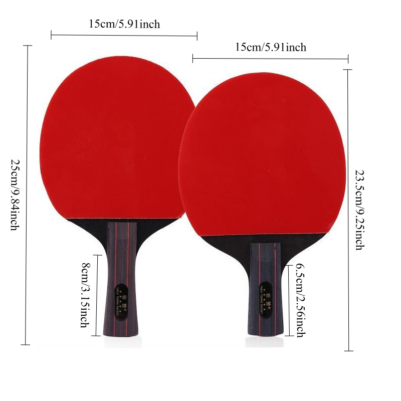 5-sterren Tafeltennisbat Set 7 - Table Tennis Kit Bag recensie en prijs