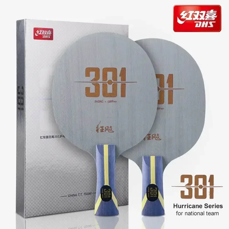 Originele DHS Hurricane 301 H3 - Table Tennis Xu Xin recensie en prijs